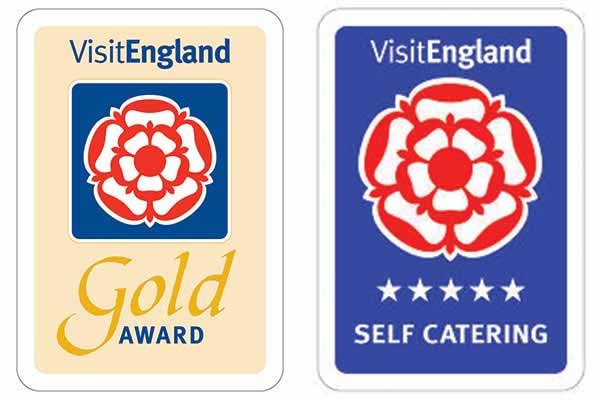 Visit England 5 Star Gold Accredited